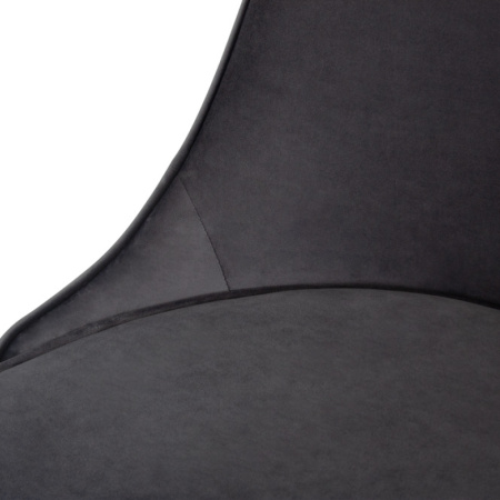 Стул B140 (B140 SMOKE VL17, BK VD)